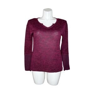 PRANA Women’s Long Sleeve V-Neck Thermal Size Large